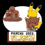 Pikachu uses flash funny