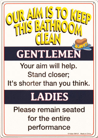 clean bathroom