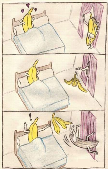 not easy to be a banana