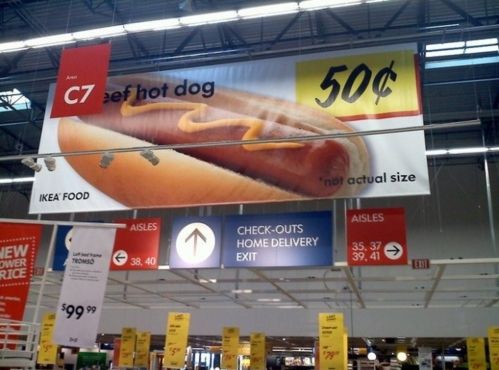 ikea hotdog