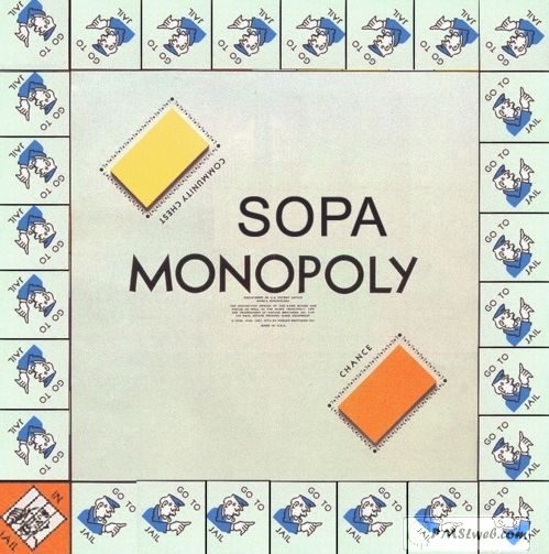 SOPA board game