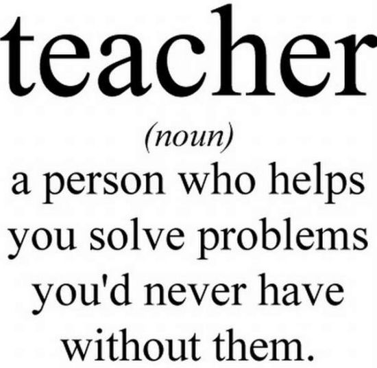 definition of teacher