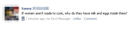 women conceived to cook
