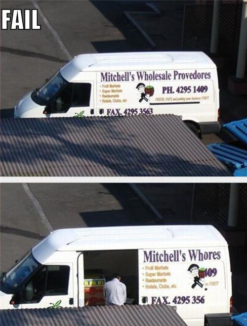 delivery van name fail