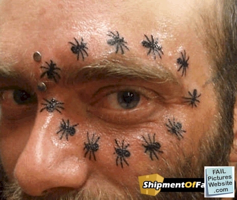 circle of spiders eye tattoo