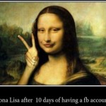 the day Mona Lisa got facebook