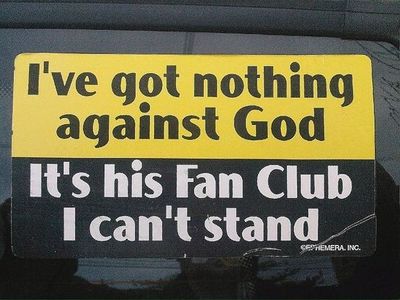 I don t like god s fan club