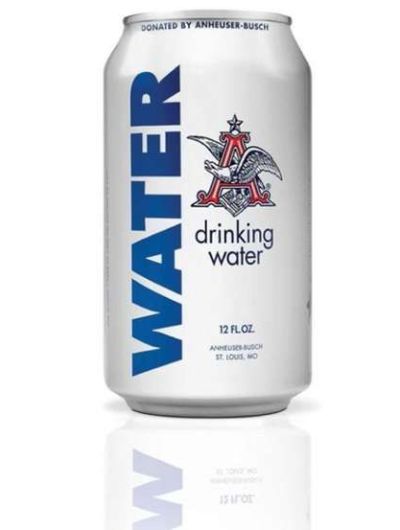 Canned water