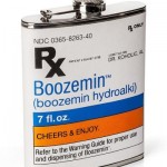 Boozemin - alcohol prescribed flask