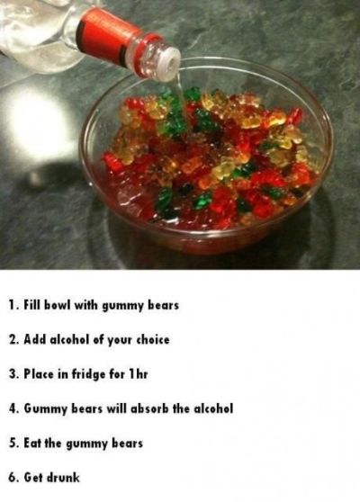 gummy bear booze recipe