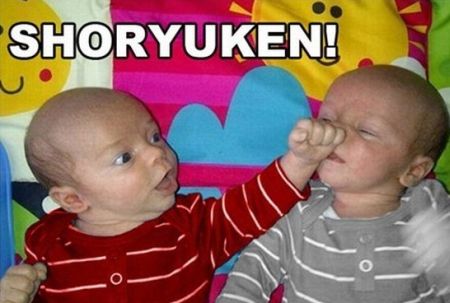 shoryuken baby funny