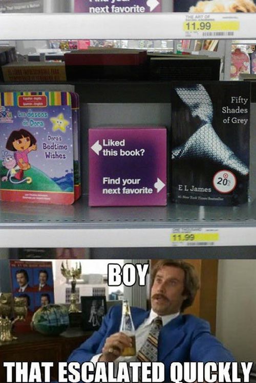 dora and fifty shades of grey