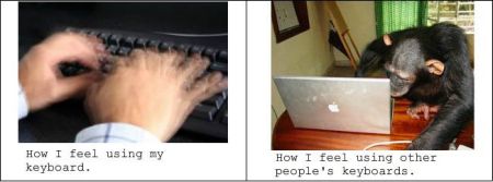 how I feel using my keyboard funny