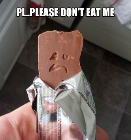 please don't eat me chocolate