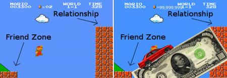 Mario Bros friendzone funny