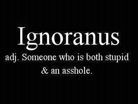 Ignoranus definition