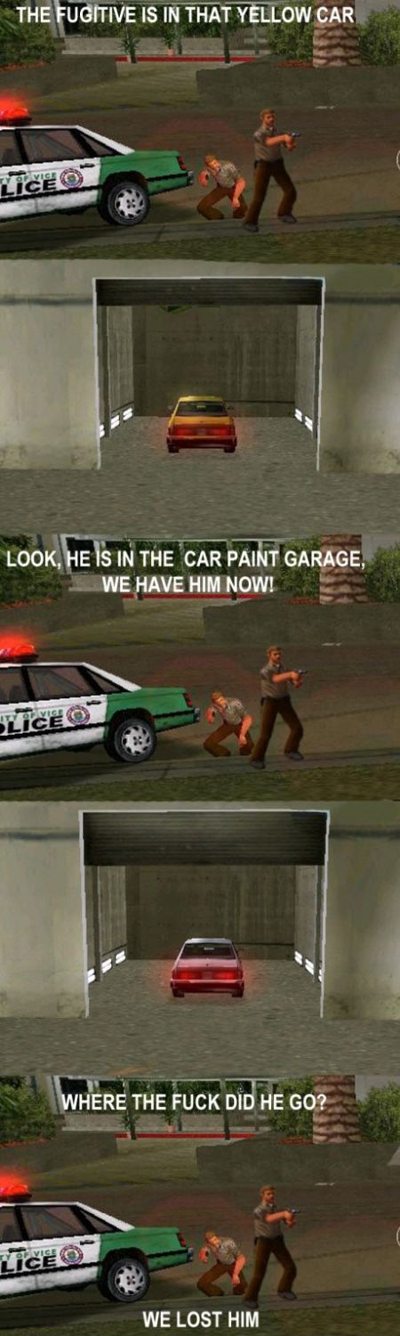 GTA funny cops logic