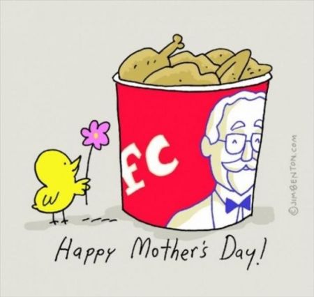 happy mothers day KFC funny