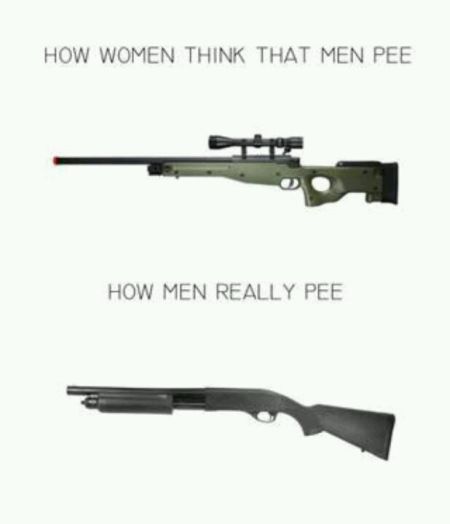 how men really pee funny