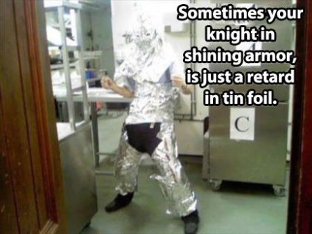 knight in shinny armor funny