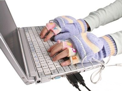 USB heated gloves 