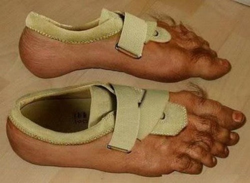 hairy feet slippers
