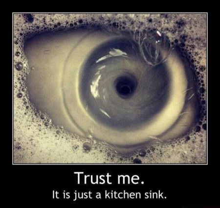 it is just a kitchen sink