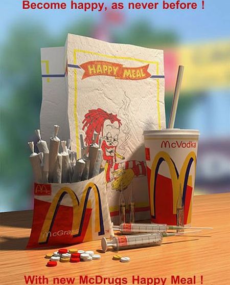 mcdrugs happy meal
