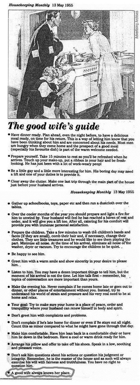 the good wife’s guide