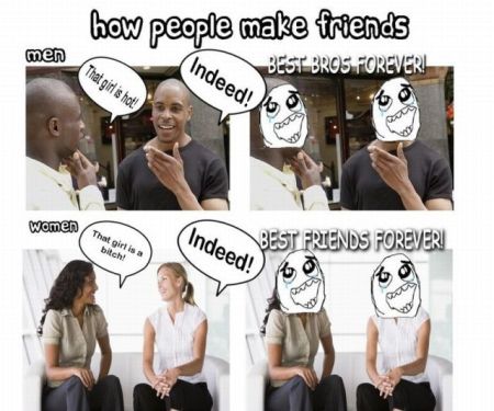 how people make friends funny