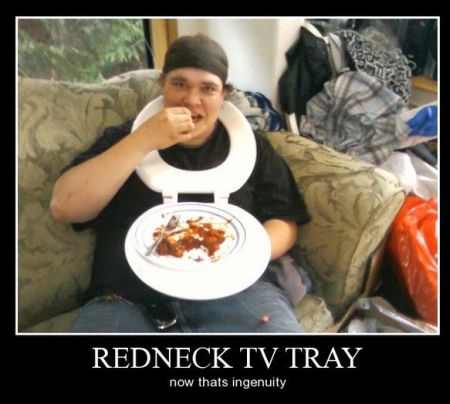 redneck tv tray