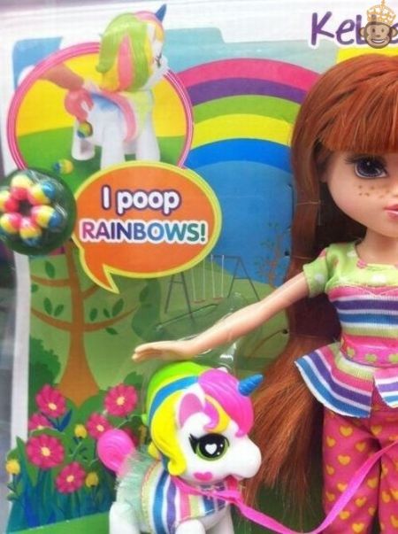 I poop rainbows