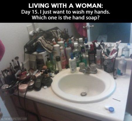 living with a woman funny