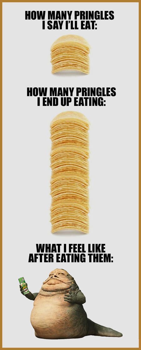 how many Pringles I say I will eat funny jabba
