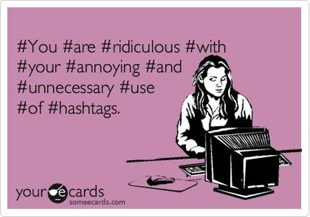 ridiculous hashtags funny