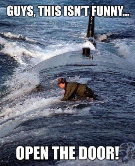 submarine open the door funny meme