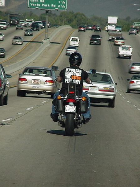 if you can read this motorbike funny