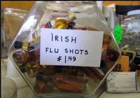 Irish flu shots