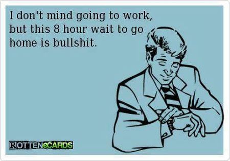 I don’t mind going to work ecard