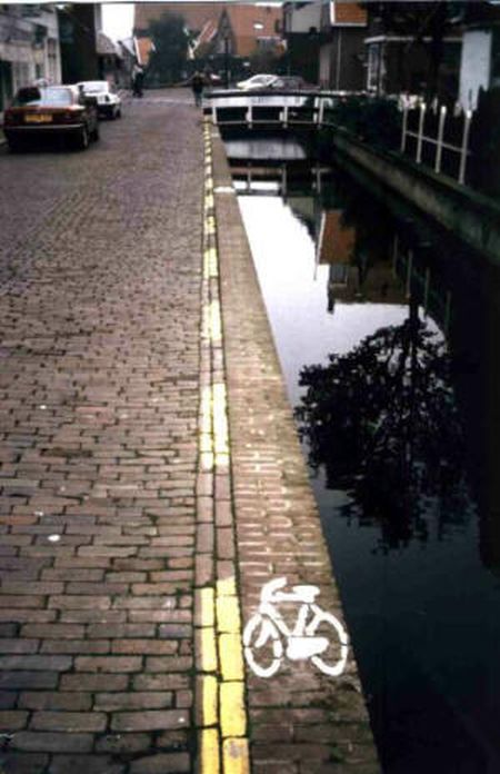 bicycle lane fail