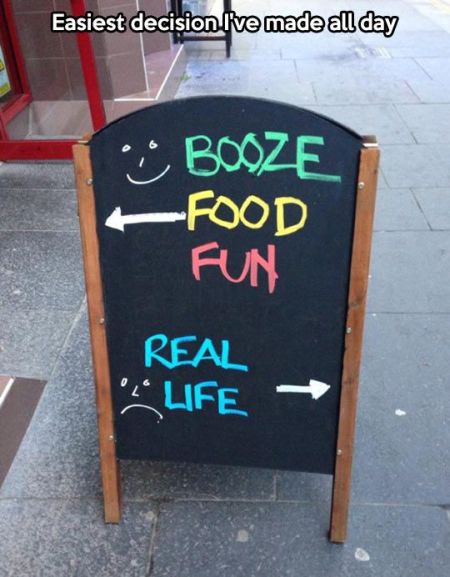 funny pub sign