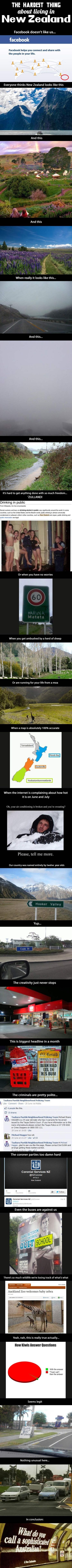 the hardest thing about living in New Zealand