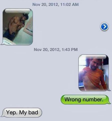 iPhone wrong number