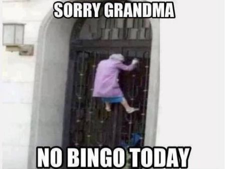sorry grandma no bingo today