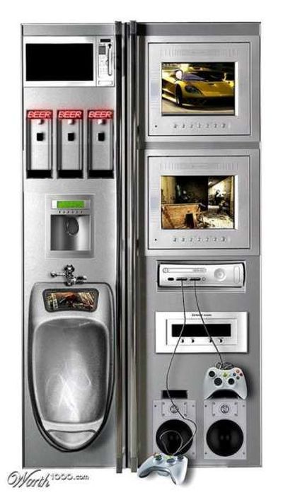all in one high tech fridge