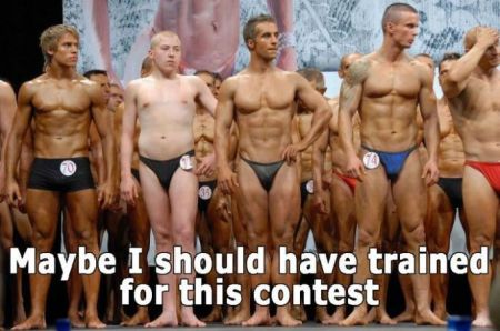 I should have trained for this contest
