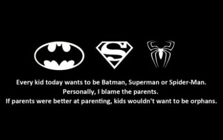 every kid wants to be a super hero funny