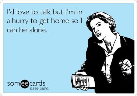 I’d love to talk but I’m in a hurry ecard
