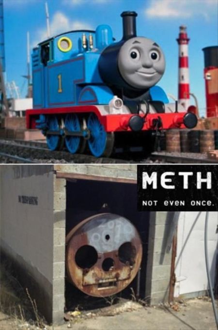 Tommy the steam engine on meth