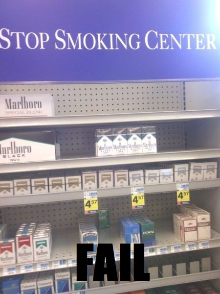 stop smoking center fail